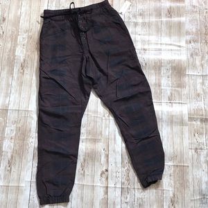 Anthropologie Black Motif Joggers Sz Small